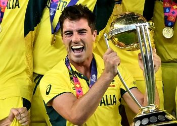 Pat Cummins exclaimed, "I think we'll be smiling for a fair while," upon arriving home with his World Cup winnings.