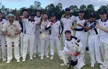 Australian club cricket player Gareth Morgan took six wickets in a thrilling final over; the scorecard went viral.