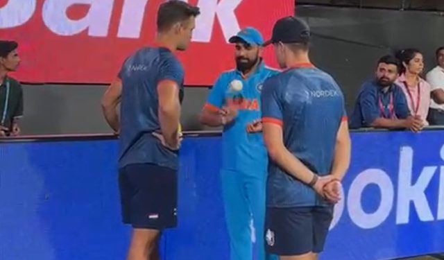 ODI World Cup 2023: Mohammed Shami captures hearts with his generosity of giving advice to the bowlers from the Netherlands