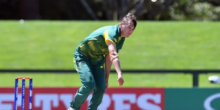 Why won't Gerald Coetzee play against India in the 37th match of the ICC World Cup 2023?