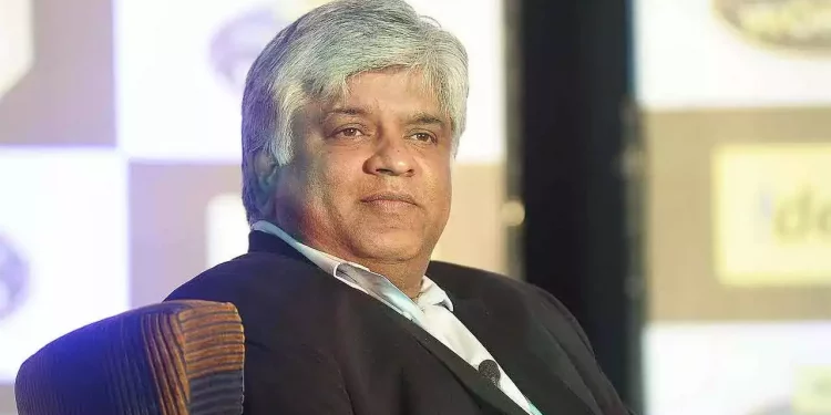 Jay Shah is in charge of Arjuna Ranatunga's Sri Lankan cricket team.