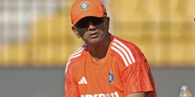 Reports: BCCI extends Rahul Dravid's tenure as India's head coach