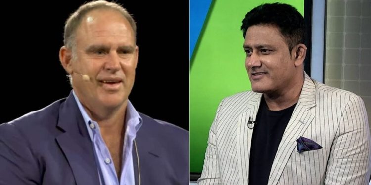 Five Indians are included in the World Cup XI that Matthew Hayden and Anil Kumble choose.