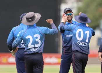 Namibia decisive victory over Tanzania secures a spot in the 2024 T20 World Championship.