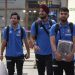 Arriving at Trivandrum before the second Twenty20 International