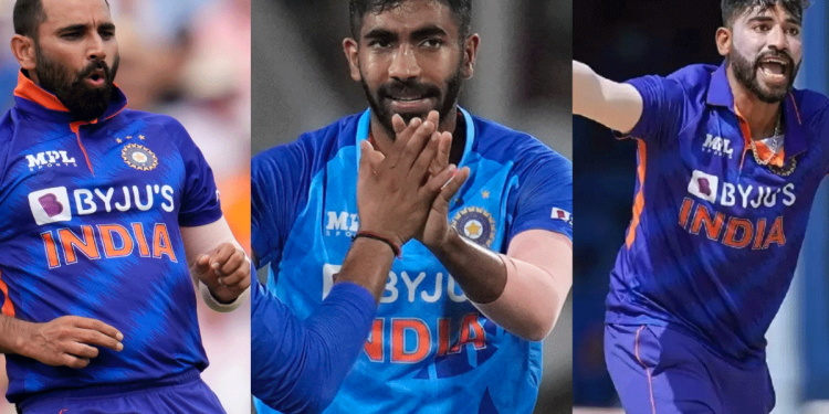 ODI World Cup 2023: At Wankhede, Bumrah, Siraj, and Shami trample Sri Lanka to leave them at 14/6.