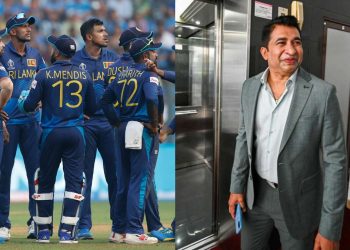 SLC suspends Roshan Ranasinghe, the minister of sports, and sacks him.