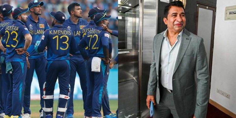 SLC suspends Roshan Ranasinghe, the minister of sports, and sacks him.