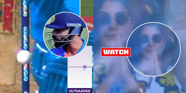 India vs. New Zealand: Anushka's response to Virat Kohli's DRS call goes viral