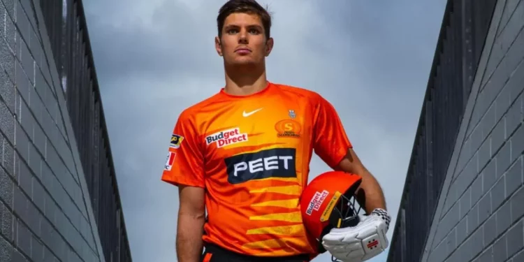 BBL 2023–24: Aaron Hardie is named the Perth Scorchers' temporary captain.