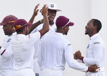 Seven uncapped players make the West Indies squad for the Test match against Australia.