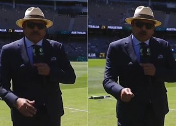 Australia vs Pakistan: Ravi Shastri's odd error at the toss before the opening Test goes viral