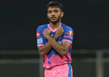 Erroneously, BCCI has identified Chetan Sakariya in the suspect bowling action list.