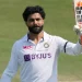 Why isn't Ravindra Jadeja taking part in the first Test match against South Africa?
