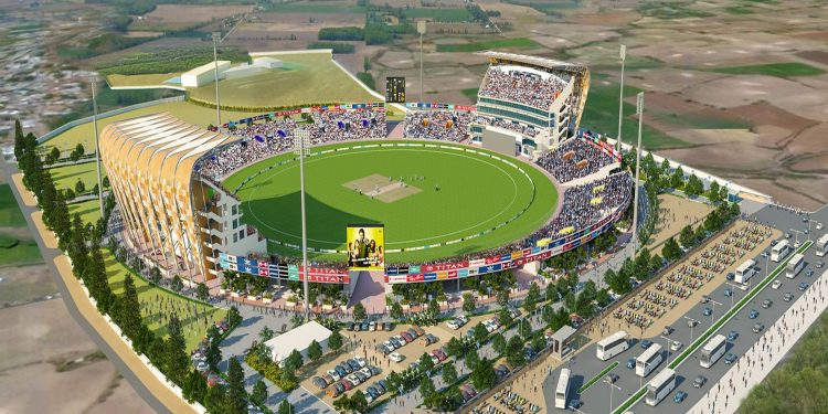 The Gwalior International Cricket Stadium is anticipated to be fully prepared for matches by January.