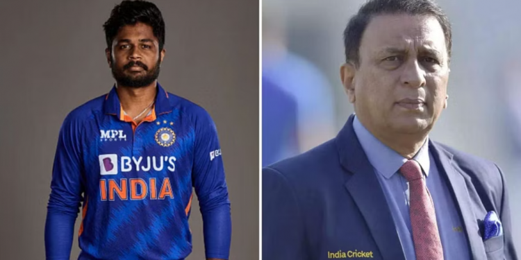 India scored 296/8 while batting first, thanks to a 108 from Sanju Samson in 114 balls. Indian cricket legend Sunil Gavaskar showered