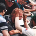 AUS vs PAK: Hasan Ali makes a humorous gesture on a fan's forehead during the Boxing Day Test; the image goes viral