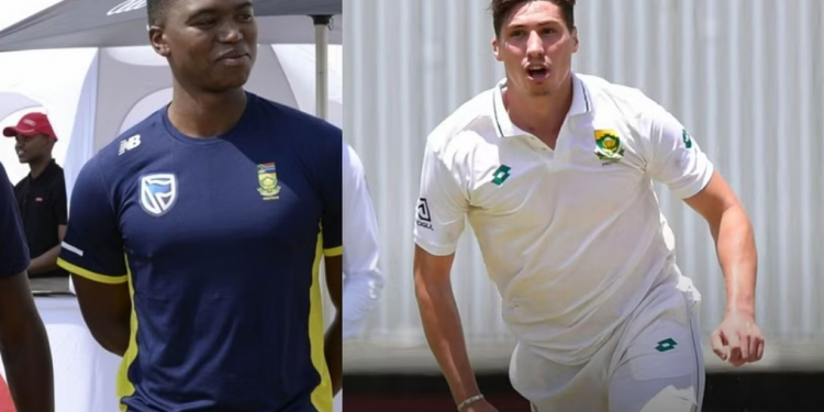 Lungi Ngidi praises colleague Nandre Burger for his outstanding Test debut, saying, "I mean, who doesn't like a burger?"