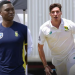 Lungi Ngidi praises colleague Nandre Burger for his outstanding Test debut, saying, "I mean, who doesn't like a burger?"
