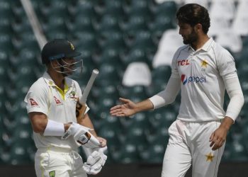 David Warner describes his conversation with Shaheen Afridi as "just normal banter."