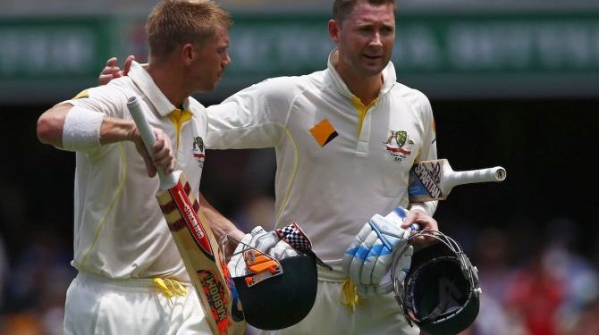 Michael Clarke describes how he prevented David Warner's contract from being "ripped up."