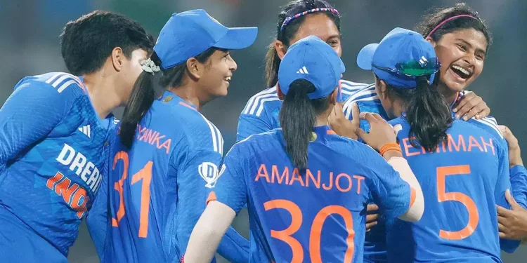 In the ICC T20I bowler rankings, Deepti Sharma and Titas Sadhu rise significantly.