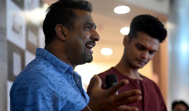 I learned the fundamentals of bowling the doosra from Saqlain Mushtaq. Muttiah Muralidaran