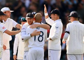 England in the opening Test match against India.
