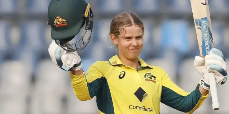 Phoebe Litchfield, the opening player for Australia, says of her high-risk reverse sweep against the India Women, "I still play it no matter if it spins or not."