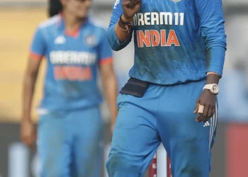 Deepti Sharma becomes the fourth Indian to reach the 100-wick mark in an ODI against Australia.