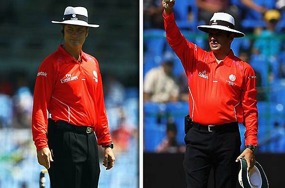 Aleem Dar and Simon Taufel lead the panel of match officials for ILT20 2024.