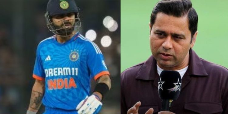 Virat Kohli is at the wicket," said Aakash Chopra