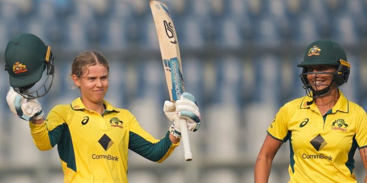 Phoebe Litchfield breaks many records against India with an incredible ton of runs.