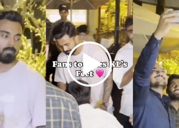 KL Rahul requests his followers refrain from touching his feet when taking selfies