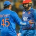 Rahul Dravid downplays the battle between Mohammad Nabi and Rohit Sharma in the third Twenty20 International, saying, "There's so much passion and emotion when you play for country."