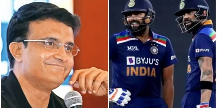 Virat and Rohit should both be playing in the T20I World Cup as captains of the team: Sourav Ganguly