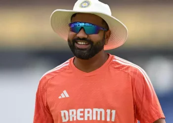 Reports: A net bowler in Rajkot dimissed Rohit Sharma twice in two deliveries.