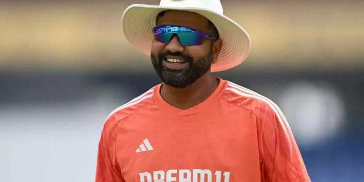 Reports: A net bowler in Rajkot dimissed Rohit Sharma twice in two deliveries.