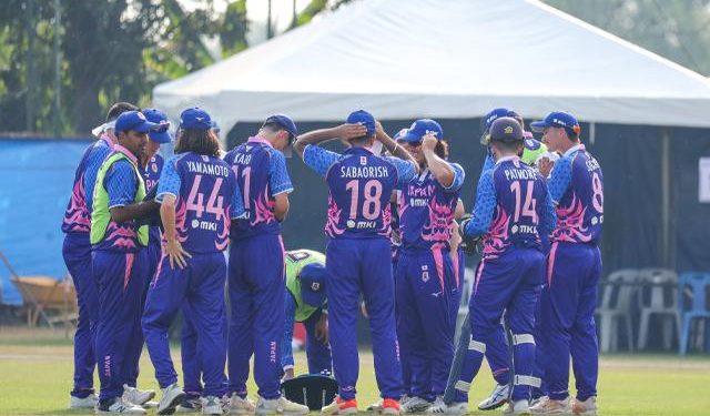 Japan breaks the T20Is record for highest opening partnership.