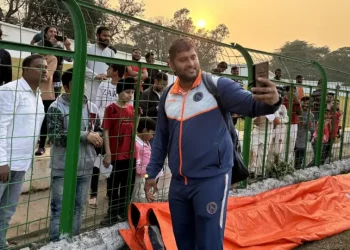 With a peck to the 22-yard strip, Saurabh Tiwary ends his cricket career.