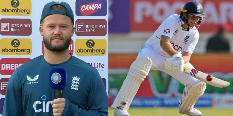 Ben Duckett defends the 'freak' Root's Rajkot shot choice.