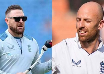 IND vs. ENG: Brendon McCullum provides an update on Jack Leach's injuries