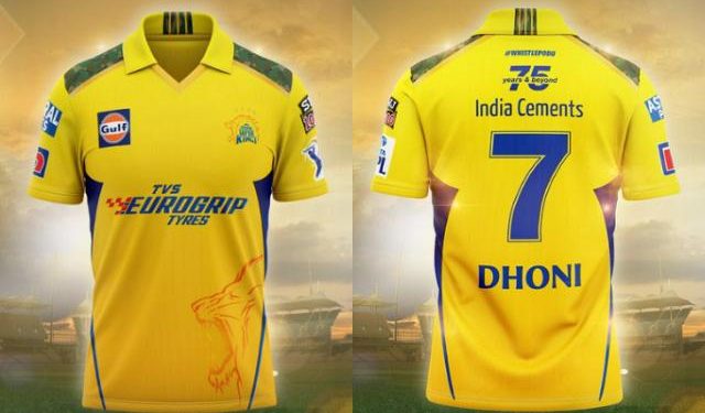 Chennai Super Kings have unveiled their IPL 2024 shirt.