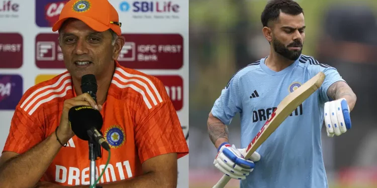 Rahul Dravid discusses Virat Kohli's availability for the final three Test matches between India and England.
