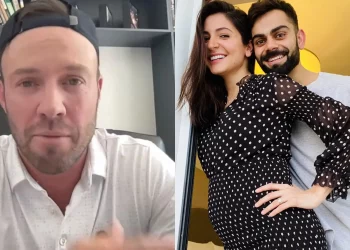 AB de Villiers confirmed that Virat Kohli and Anushka Sharma are expecting their second child.