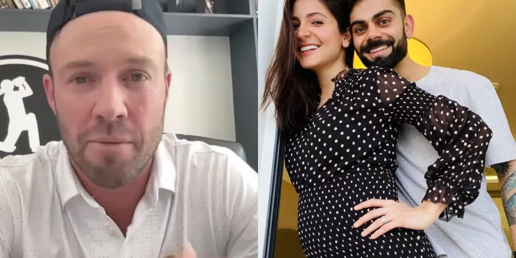 AB de Villiers confirmed that Virat Kohli and Anushka Sharma are expecting their second child.