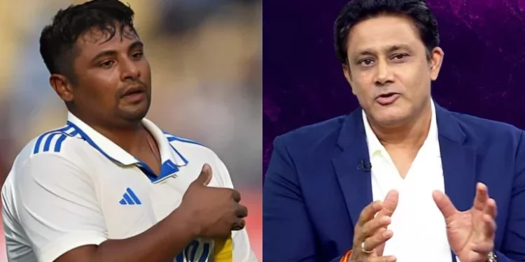 "I passed on my bad luck" - Anil Kumble comments on Sarfaraz Khan's unfortunate outing during his India debut