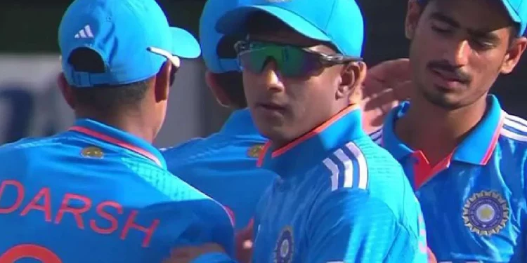India U-19 captain After a grim tone, Uday Saharan presents a jubilation influenced by Israel Adesanya.