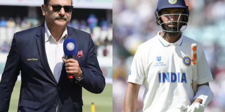 Ravi Shastri warns, "Don't forget, Pujara is waiting," as Shubman Gill misses an opportunity to build on another strong start in Vizag.