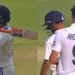 James Anderson teases Ravindra Jadeja's sword celebration in the third test between India and England (2024).